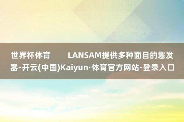 世界杯体育        LANSAM提供多种面目的鬈发器-开云(中国)Kaiyun·体育官方网站-登录入口